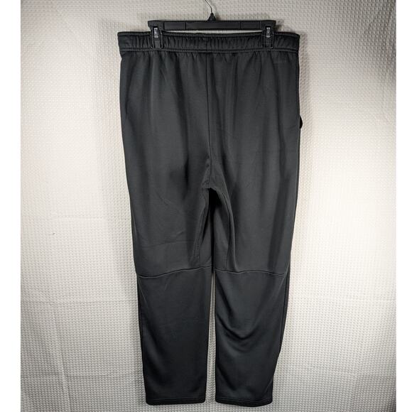 Nike Dri-FIT Pants Men L Black Athletic Tapered Training Joggers Polyester Gym - Picture 2 of 4